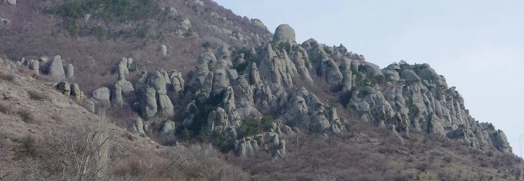 Демерджи в феврале. Фото Демерджи в феврале. Фото