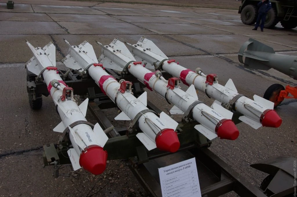 Управляемая ракета класса воздух-воздух Р-60мк НИТКА, Новофедоровка. 95 лет Морской авиации Черноморского флота