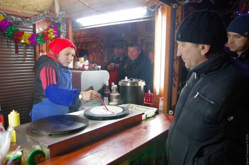 Новогодний Симферополь - блины
