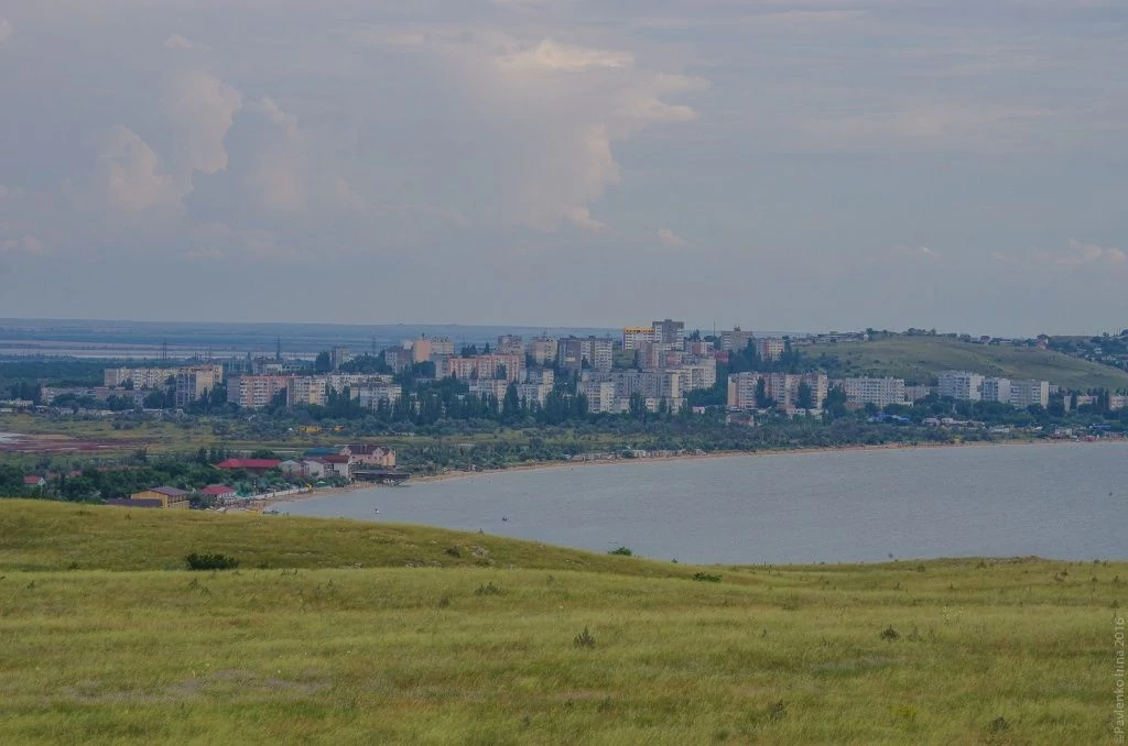 Перед нами Мысовое, Щелкино, Акташское соленое озеро Перед нами Мысовое, Щелкино, Акташское соленое озеро