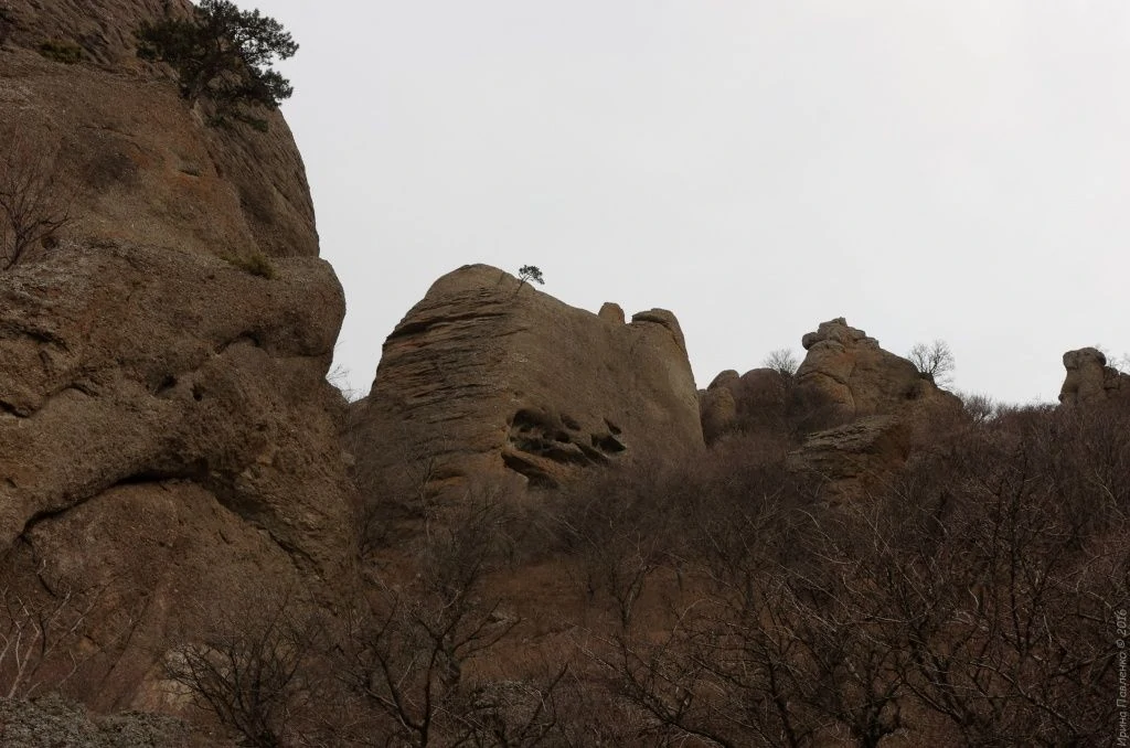 Демерджи, фото выветривания