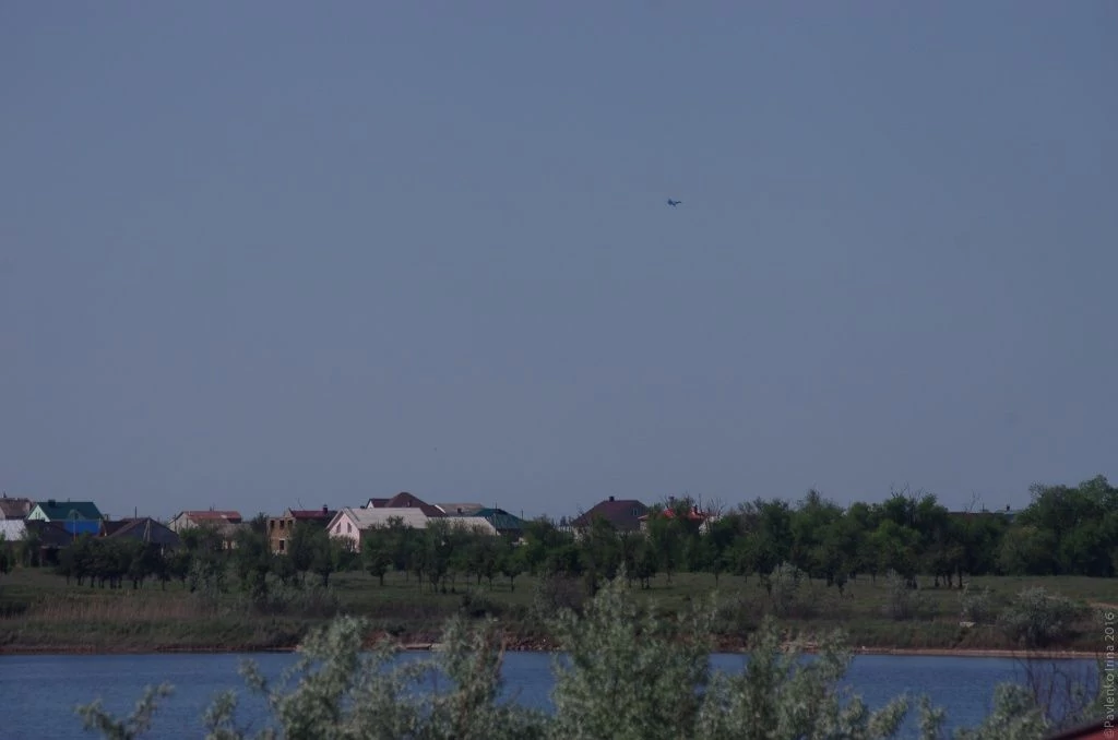 Сакское озеро и СУ- 35С Сакское озеро и СУ- 35С