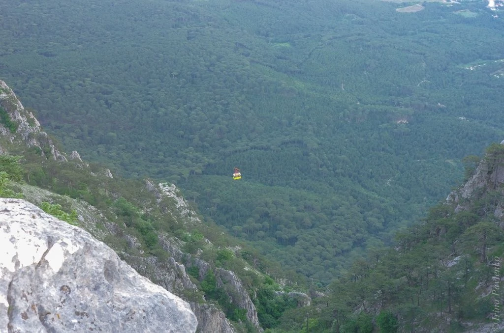Вагончик канатной дороги. Ай-Петри Вагончик канатной дороги. Ай-Петри