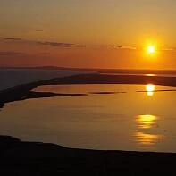 Закат на Кояшском озере