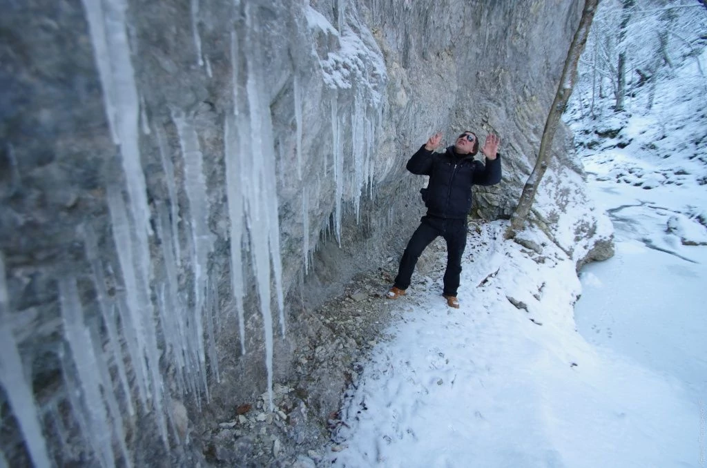 Черемисовские водопады, скальный навес