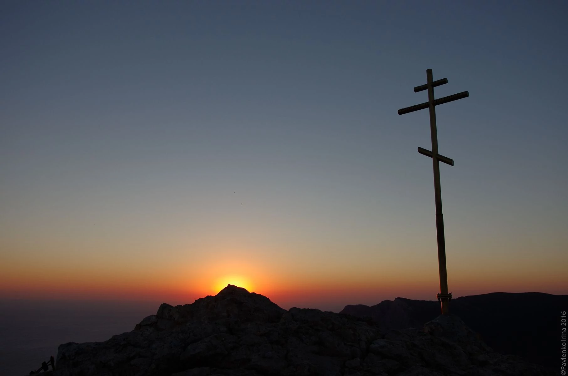 Закат на Ильяс-Кае