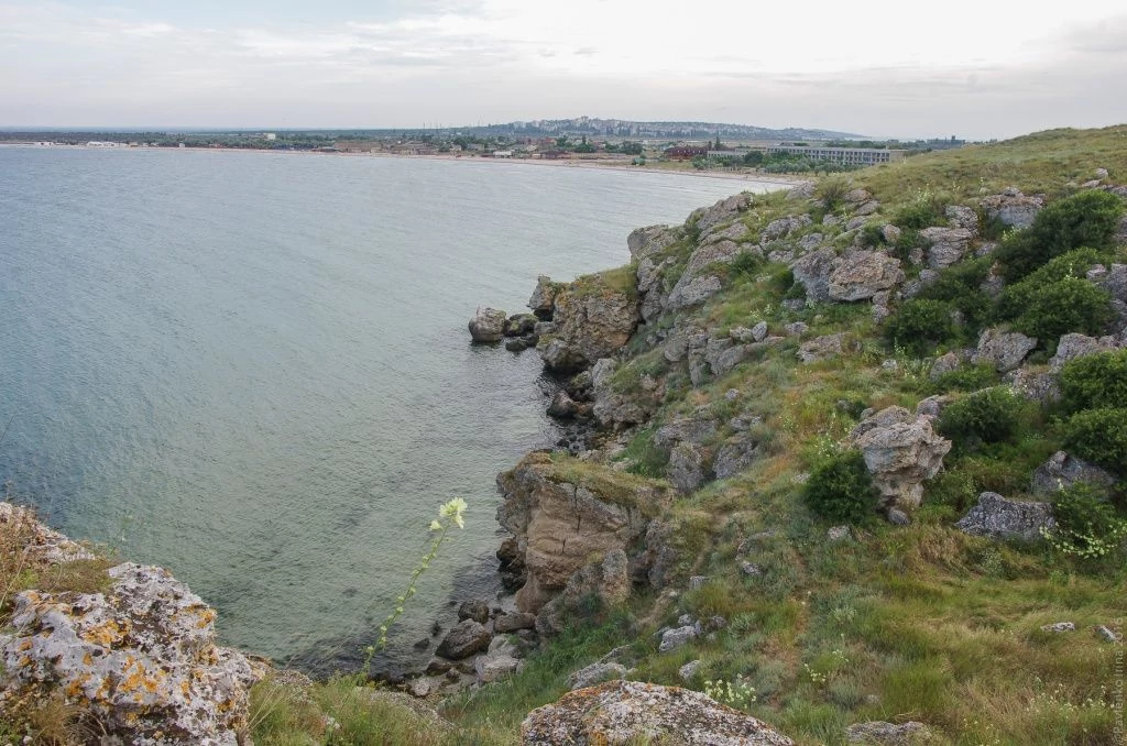 Мыс Казантип начало тропы Мыс Казантип начало тропы