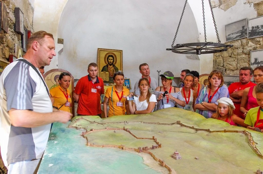 "Конгресс-слёт 2015" макет древней Кафы