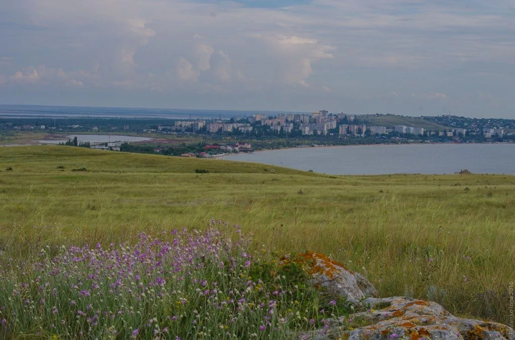 Перед нами Мысовое, Щелкино, Акташское соленое озеро Перед нами Мысовое, Щелкино, Акташское соленое озеро