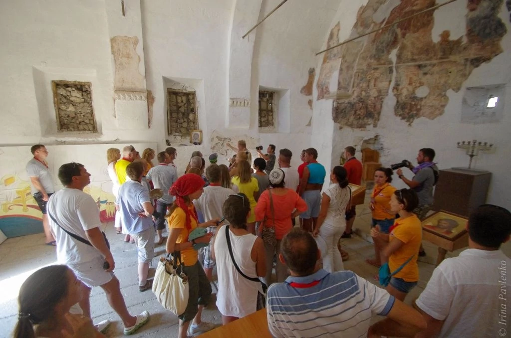 Фрески в храме Дмитрия Солунского "Конгресс-слёт 2015" 