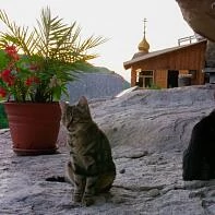 Монастырь Челтер-Коба в обрыве мыса Ай-Тодор