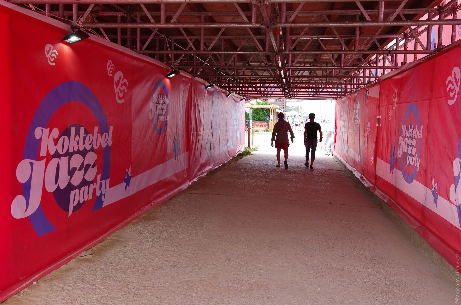 Коридор по мотивам аппликаций Jazz Анри Матисса 