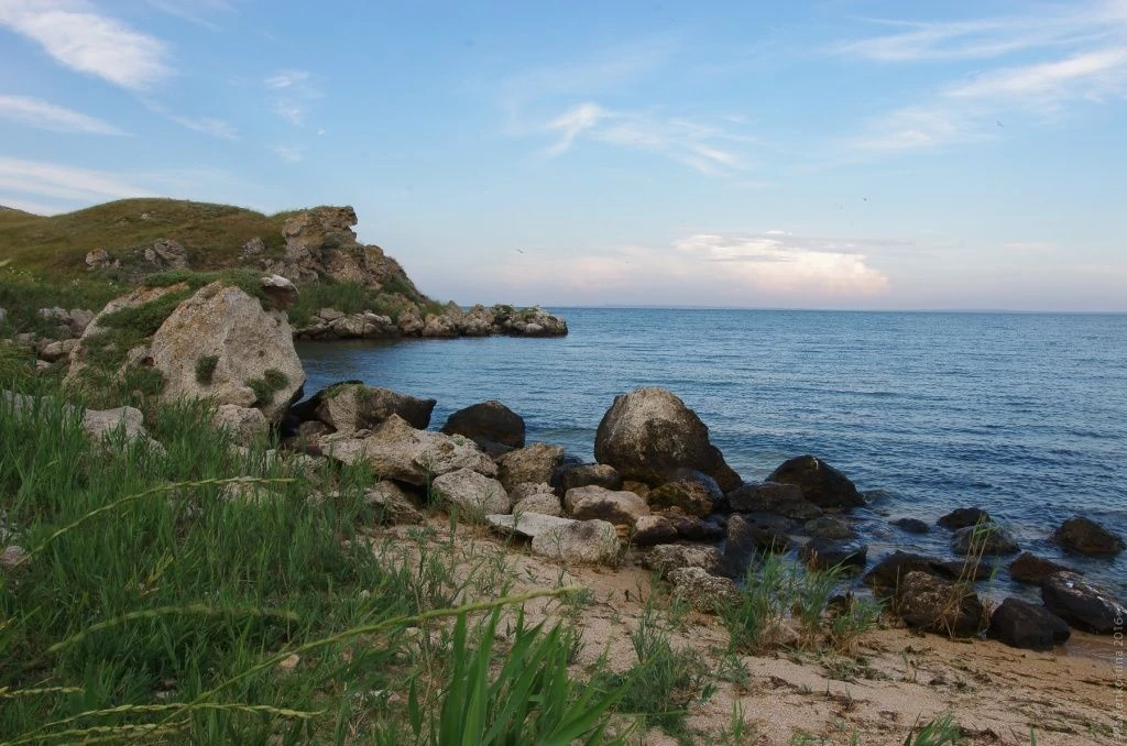 Мыс Казантип - бухты Мыс Казантип - бухты