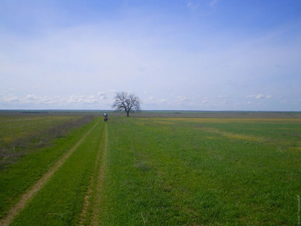 Велопоход по западному Крыму. Бакальская коса. Весна Велопоход по западному Крыму. Бакальская коса. Весна