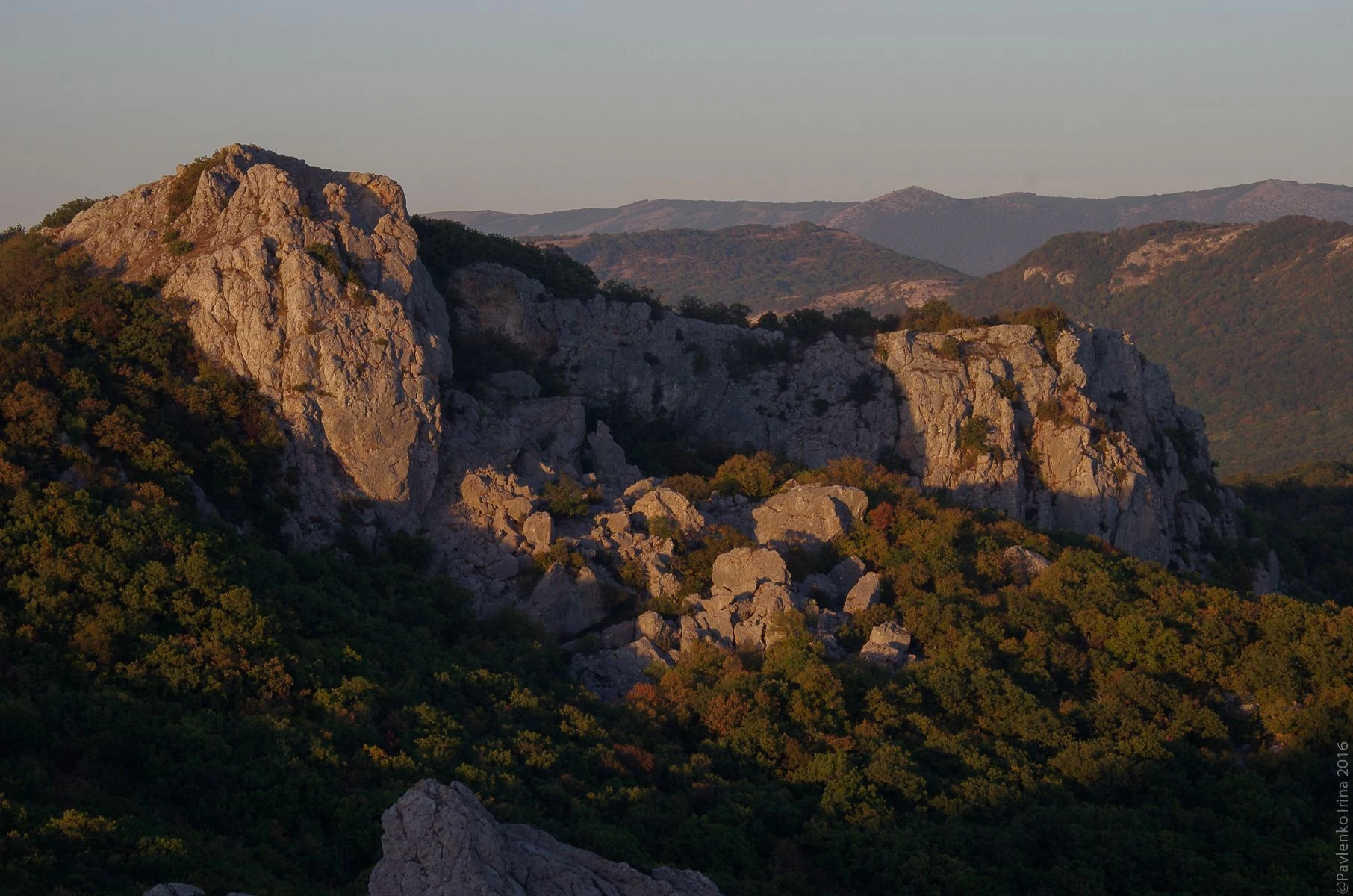 Вид на крымские горы