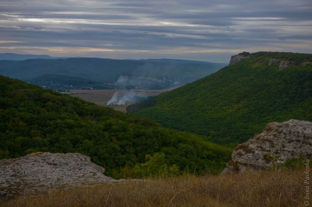 Костры, осень, Крым Костры, осень, Крым