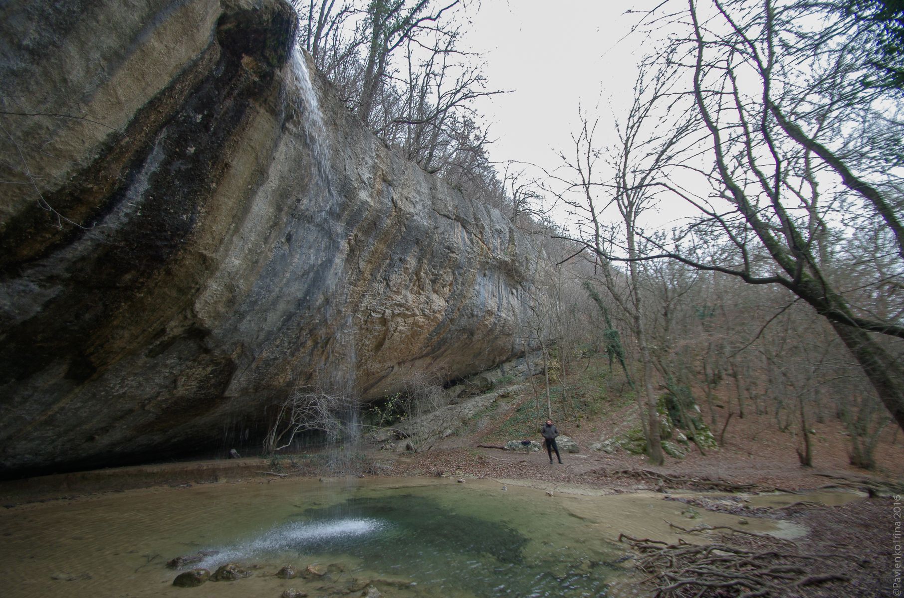 Водопад козырек в крыму