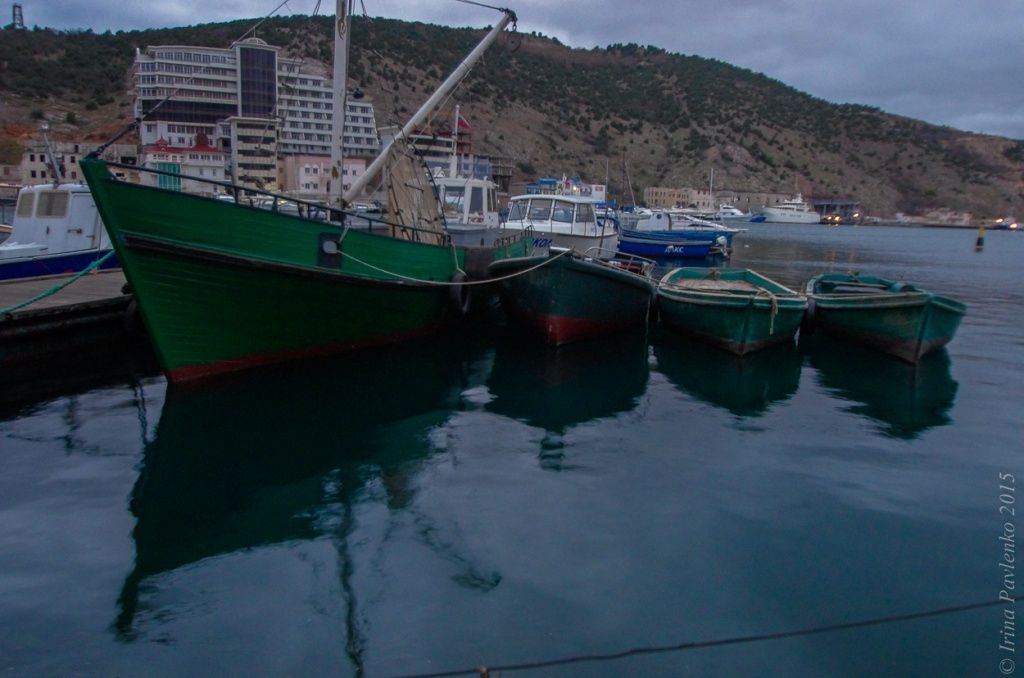 Балаклава- лодки
