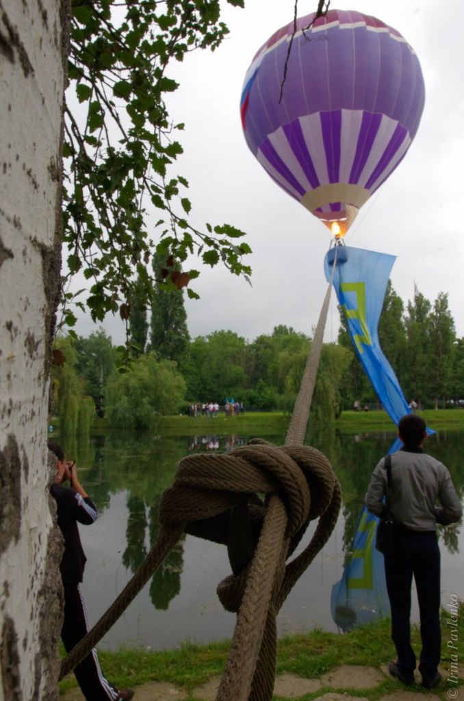 Воздушный шар - "парковка"