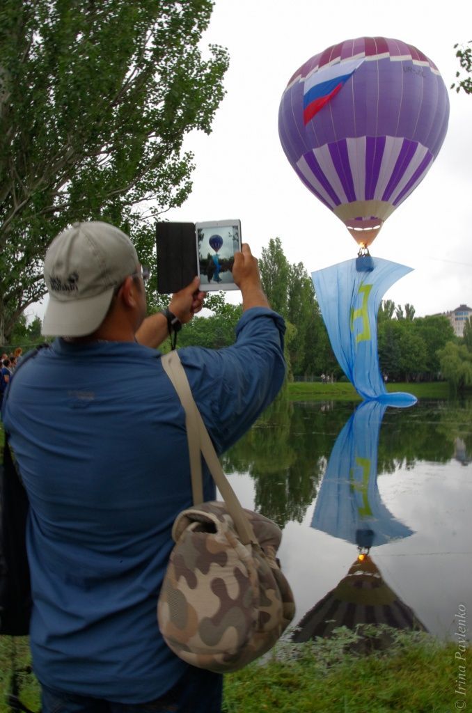 Фото на планшет - воздушный шар